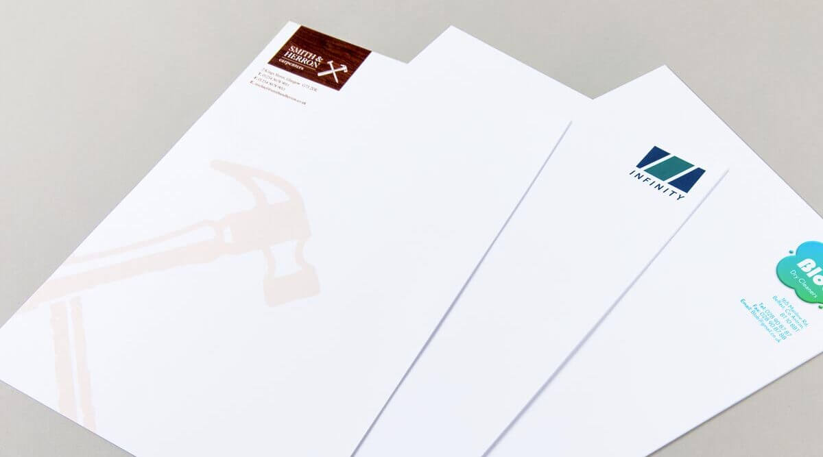 3 types letterheads